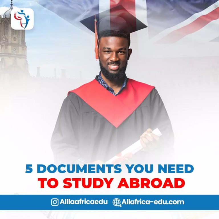 5 Powerful documents you need to study abroad